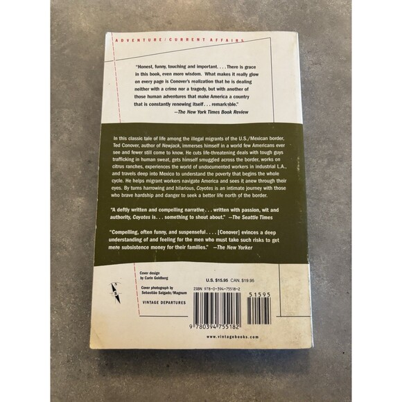 Coyotes: A Journey Across Borders With America's Migrants By Ted Conover - Picture 2 of 5
